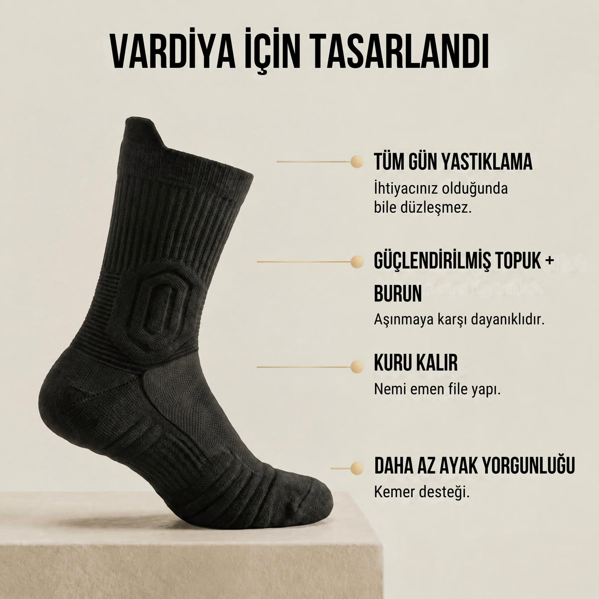 Ovenery® - İş Çorapları