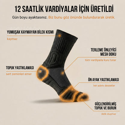 Ovenery® - İş Çorapları